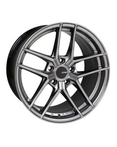 Enkei TY5 19x8 5x114.3 40mm Offset 72.6mm Bore Hyper Silver Wheel - 498-980-6540HS