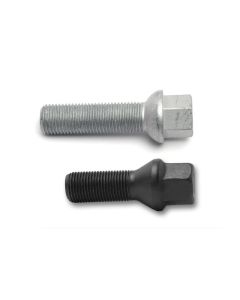 H&R 40mm Wheel Bolt 12x1.5 Black Tapered 17mm Head