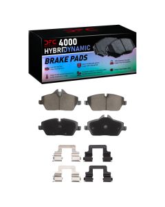 DFC 06-24 BMW 120i (Mexico) Front 4000 HybriDynamic Brake Pads and Hardware Kit - 4000-1308-01
