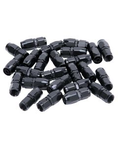 Russell Performance Full Flow Hose End Straight -6 AN ProClassic II Finish (Bulk package of 25) - 610027