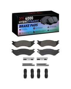 DFC 97-04 Dodge Ram 1500 Van Front 4000 HybriDynamic Brake Pads and Hardware Kit - 4000-0702-01