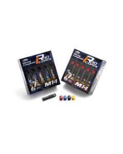 Neo Chrome Lock & Lug Nuts 14x1.5 - Project Kics R40 Iconix