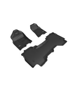 3D Maxpider 19-24 Dodge Ram 1500 Quad Cab W/ Bucket Front Row Kagu Black R1 R2 - L1DG03101509