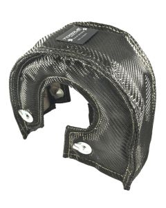 Torque Solution Thermal Turbo Blanket (Carbon Fiber) Fits T4/GT35/GT35/GT40/GT45/GT/47/GT55 - TS-TB-CFT4