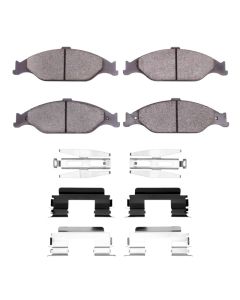 DFC 99-04 Ford Mustang Front 4000 HybriDynamic Brake Pads and Hardware Kit - 4000-0804-01