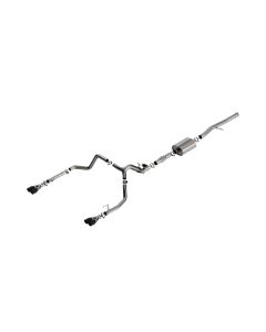 Borla 2024 Chevy Silverado 1500 6.2L V8 ATAK Catback Exhaust w/ Simulator - Black Chrome - 140997BC