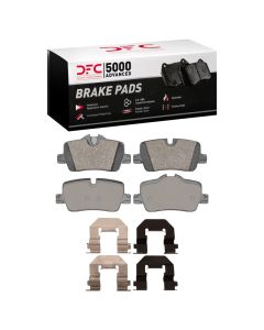 DFC 21-24 BMW 320I (Mexico) Rear 5000 Advanced Low Metallic Brake Pads and Hardware Kit - 1551-2517-01