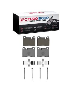 DFC 76-86 BMW 735i Front Euro 5000 Ceramic Brake Pads and Hardware Kit - 1600-0163-01