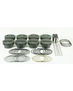 Mahle MS Piston Set SBC 427ci 4.125in Bore 4.000in Stroke 6.0in Rod 0.927 Pin 4cc 13.7 CR Set of 8 - 930208825