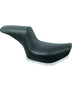 Mustang 82-00 Harley FXR Fastback 1PC Seat - Black - 75445