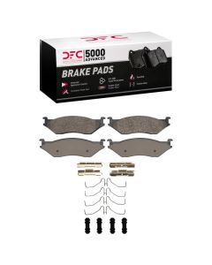 DFC 04-20 Coachmen Mirada Select Rear/Front 5000 Advanced Semi Metallic Brake Pads and Hardware Kit - 1551-1066-01