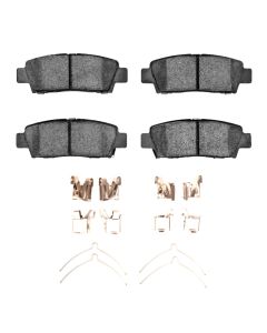 DFC 95-99 Toyota Avalon Rear 5000 Advanced Ceramic Brake Pads and Hardware Kit - 1551-0672-01