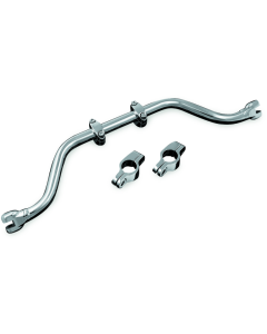 Adjustable Mustache Bar for Dyna 91-17 Chrome 7503