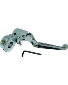 Chrome Clutch Lever & Bracket for Big Twin & XL Models