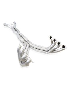 Stainless Works 2014-18 Corvette 6.2L Headers 2in Primaries w/ High-Flow Cats X-Pipe - C72CAT