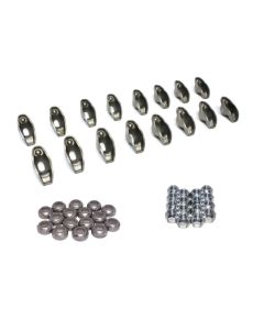 COMP Cams Hi-Energy Rocker Arms Chevy Small Block V8 1955-1986 Steel Construction Black Finish 1.6 Ratio - 1212-16