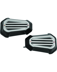 Sleek Silver Kuryakyn Dillinger Handguards - 6708