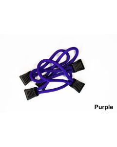 Fishbone Offroad Paracord Zipper Pulls 5 Pcs Purple - FB51279-V