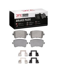 DFC 08-17 Audi SQ5 Rear 5000 Advanced Low Metallic Brake Pads and Hardware Kit - 1551-1386-02