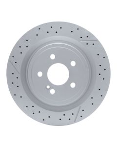DFC 12-20 Mercedes-Benz GLA45 AMG Rear Drilled GeoSPEC Coated Rotor and Slotted - 634-63101