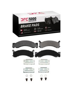 DFC 73-79 Dodge M400 Front 5000 Advanced Semi Metallic Brake Pads and Hardware Kit - 1551-0087-01