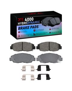 DFC 90-99 Acura CL Front 4000 HybriDynamic Brake Pads and Hardware Kit - 4000-0465-01
