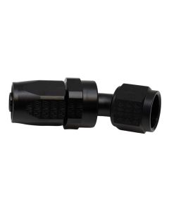 DeatschWerks 8 AN Female Flare Swivel 30-Degree Hose End CPE - Anodized Matte Black - 6-02-0821-B