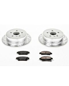 Power Stop 04-10 Toyota Sienna Rear Z23 Evolution Sport Brake Kit - K5498