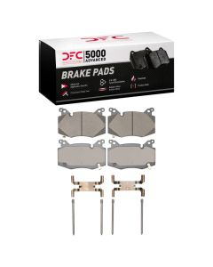 DFC 19-20 Cadillac CT6 Front 5000 Advanced Low Metallic Brake Pads and Hardware Kit - 1551-2274-01