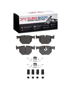 DFC 04-10 BMW 530i Rear Euro 5000 Ceramic Brake Pads and Hardware Kit - 1600-0683-12