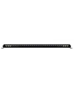 Go Rhino Xplor Blackout Series Sgl Row LED Light Bar (Side/Track Mount) 39.5in. - Blk - 754004011CSS