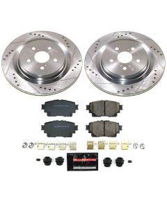 Power Stop 20-22 Toyota Highlander Rear Z23 Evolution Brake Kit - K8773