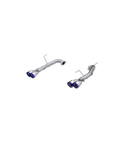MBRP 2.5" Axleback Dual Split Rear Quad BE Tips Race Profile Subaru WRX 2022 - S48103BE
