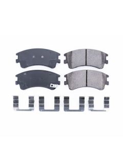 Power Stop 03-05 Mazda 6 Front Z17 Evolution Ceramic Brake Pads w/Hardware - 17-957