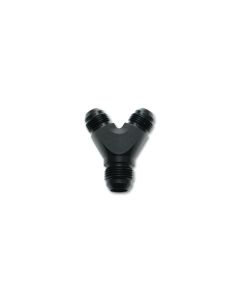 Anodized Black Y Adapter Fitting -4AN to Dual -3AN
