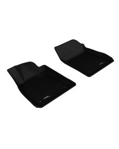 3D MAXpider 2014-2020 Chevrolet Impala Kagu 1st Row Floormat - Black - L1CH04211509