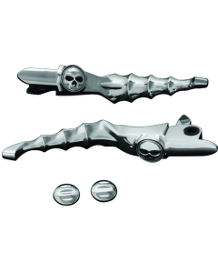 Chrome Zombie Levers for 14-16 Touring - Kuryakyn 1721