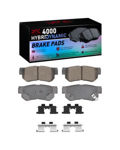 DFC 99-10 Hyundai Sonata Rear 4000 HybriDynamic Brake Pads and Hardware Kit - 4000-0813-01