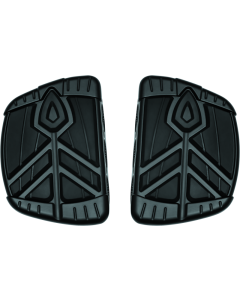 Satin Black Kuryakyn Spear Mini Boards - No Adapter