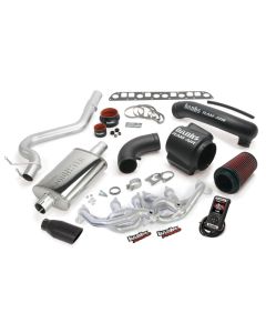 Banks Power 04-06 Jeep 4.0L Wrangler PowerPack System - SS Single Exhaust w/ Black Tip - 51335-B