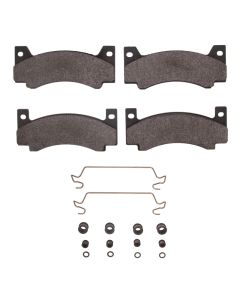 DFC 73-78 Chrysler Imperial Front 5000 Advanced Semi Metallic Brake Pads and Hardware Kit - 1551-0085-02