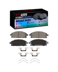 DFC 96-04 Infiniti QX4 Front 4000 HybriDynamic Brake Pads and Hardware Kit - 4000-0691-02