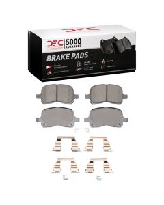 DFC 98-02 Chevrolet Prizm Front 5000 Advanced Ceramic Brake Pads and Hardware Kit - 1551-0741-01
