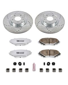 Power Stop 04-11 Mazda RX-8 Front Z26 Street Warrior Brake Kit - K3026-26