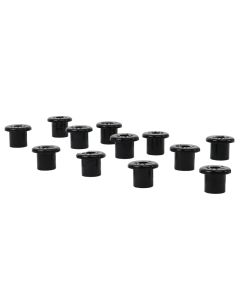 Whiteline 76-86 Jeep CJ7 Spring Eye Front/Rear and Shackle Bushing Kit - W72315