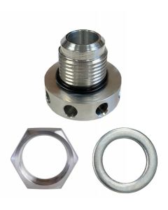 Granatelli -12AN Male Insert Billet Valve Cover Breather - 280112