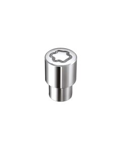 McGard Wheel Lock Nut Set - 4pk. (Reg. Shank Seat) M12X1.25 / 13/16 Hex / 1.38in. Length - Chrome - 21153
