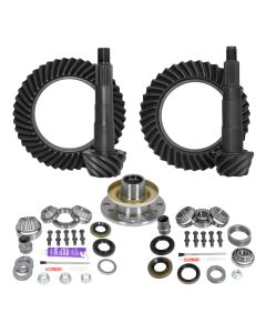 Yukon Ring & Pinion Gear Kit Front & Rear for Toyota 8/7.5R Diff (w/Factory Locker) 4.56 Ratio - YGKT002-456