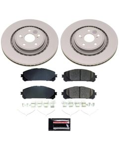 Power Stop 20-22 Toyota Highlander Front Z17 Coated Brake Kit - CRK8753