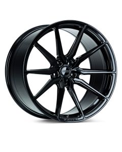 Vossen HF-3 24x10 / 5x130 / ET15 / Deep Face / 84.1 - Gloss Black Wheel - HF3-4P53-15